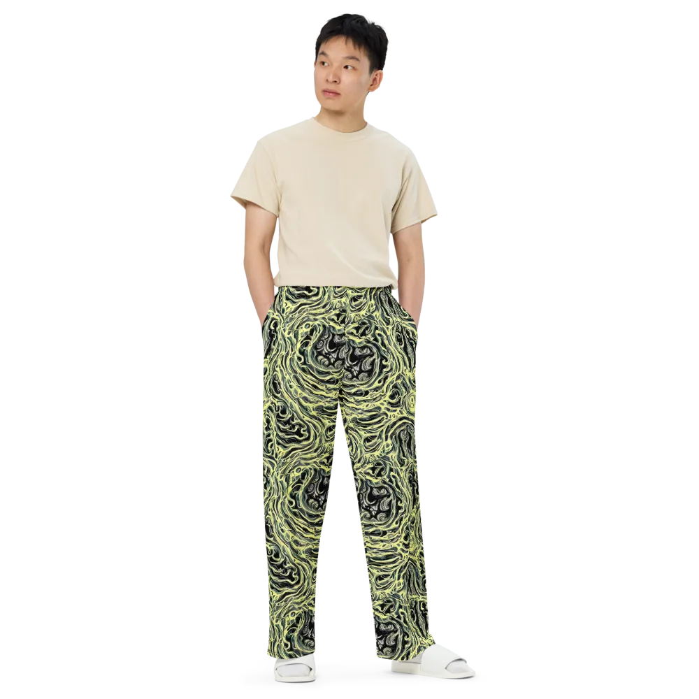 Venom Veil on Wide-Leg Pants — Front
