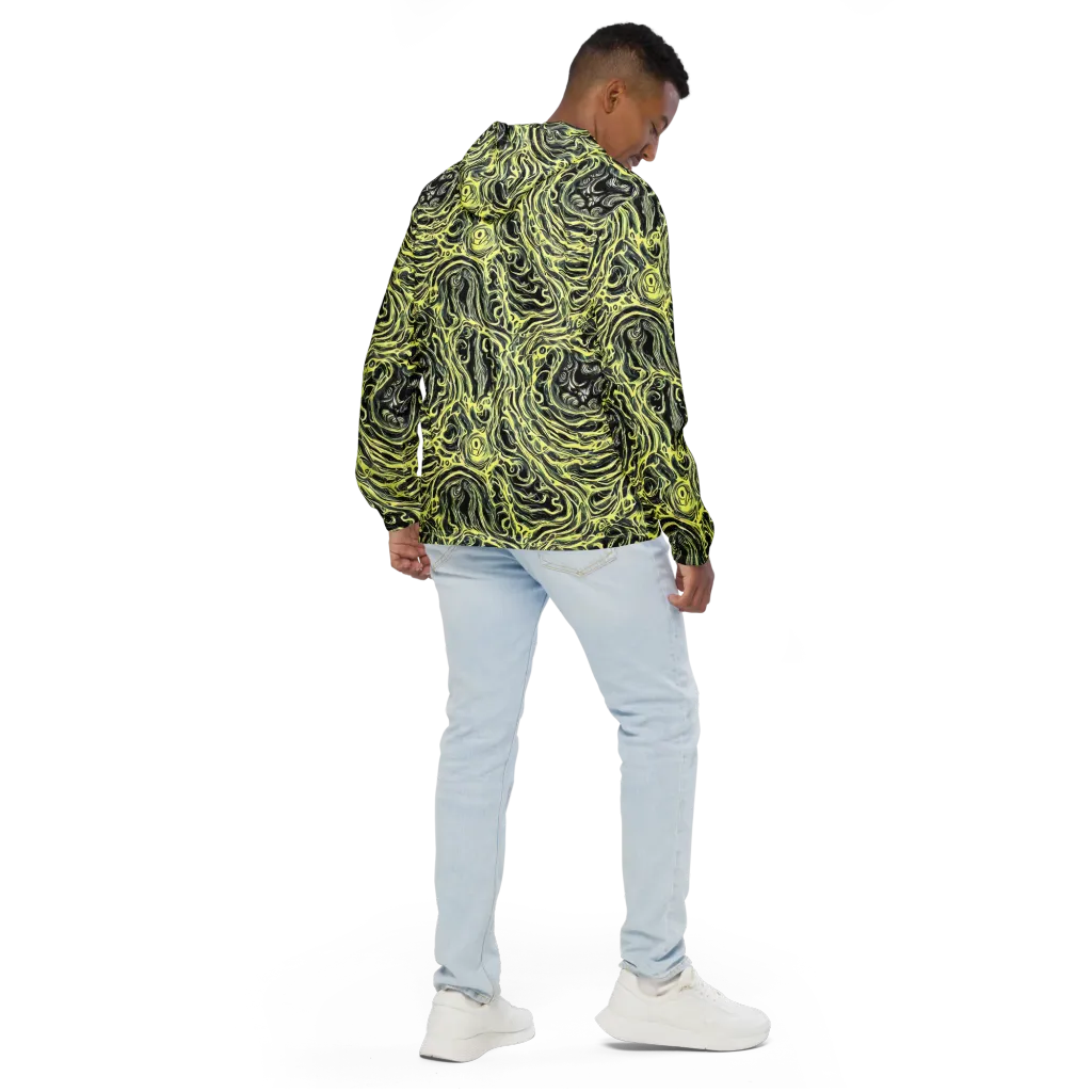 Venom Veil on Men's Windbreaker — Back