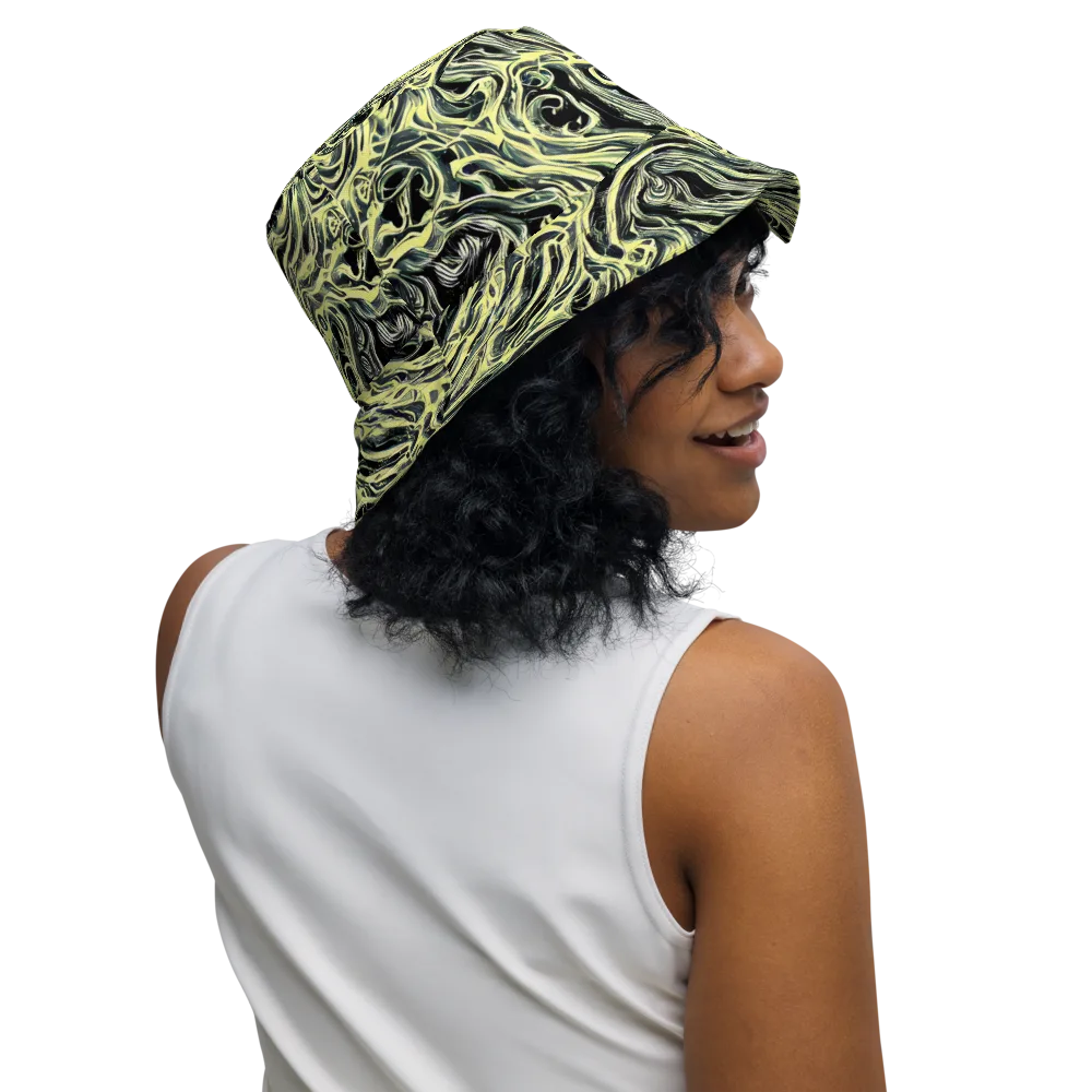 Venom Veil on Reversible Bucket Hat — Right Outside