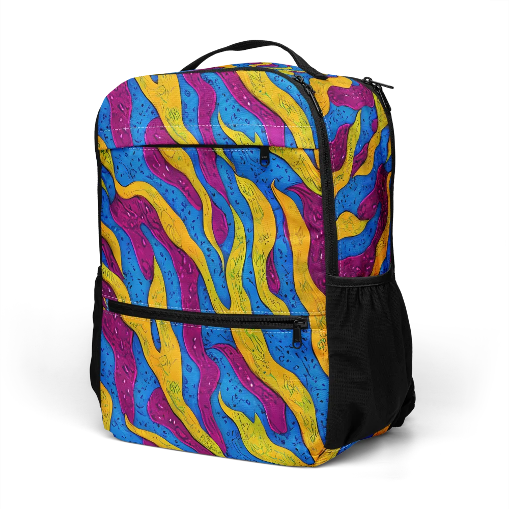 Luminous Snare on Utility Backpack — Left Front