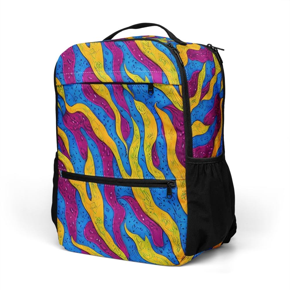 Luminous Snare on Utility Backpack — Left Front