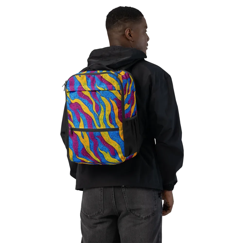 Luminous Snare on Utility Backpack — Back