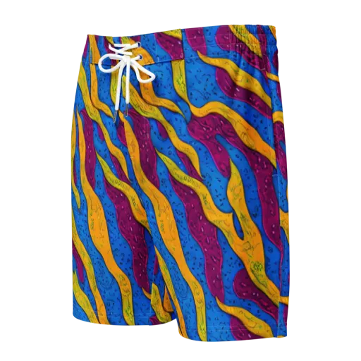 Luminous Snare on a Men's Board Shorts