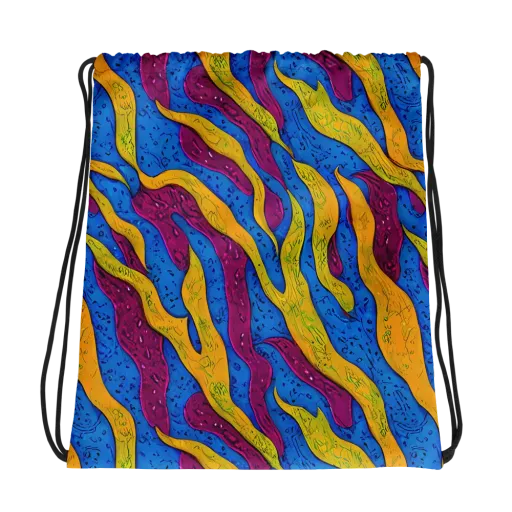 Luminous Snare on a Drawstring Bag