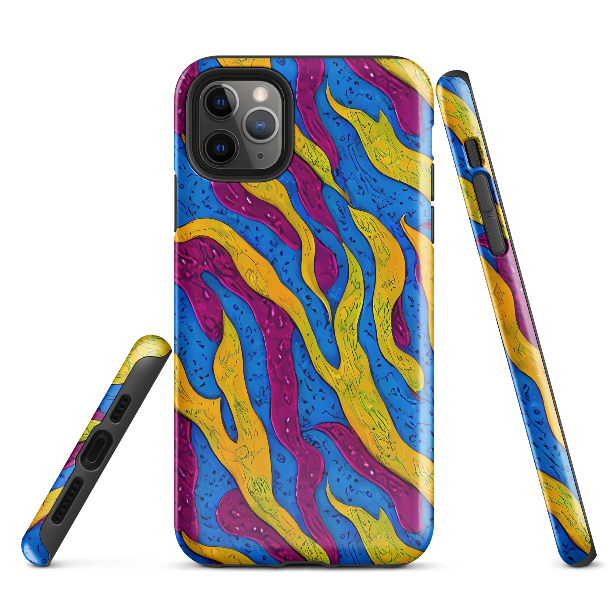 Luminous Snare on Tough Case for iPhone® — Front
