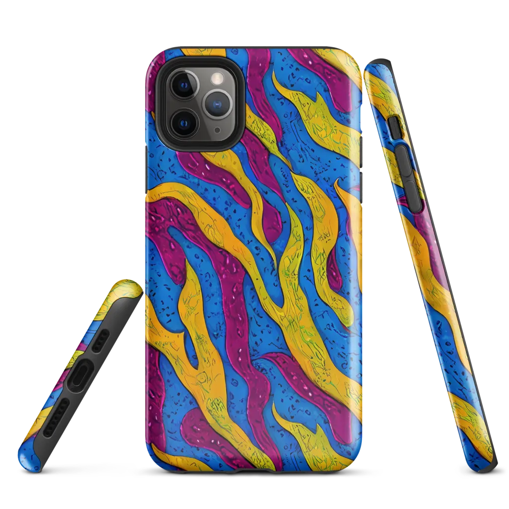 Luminous Snare on Tough Case for iPhone® — Front
