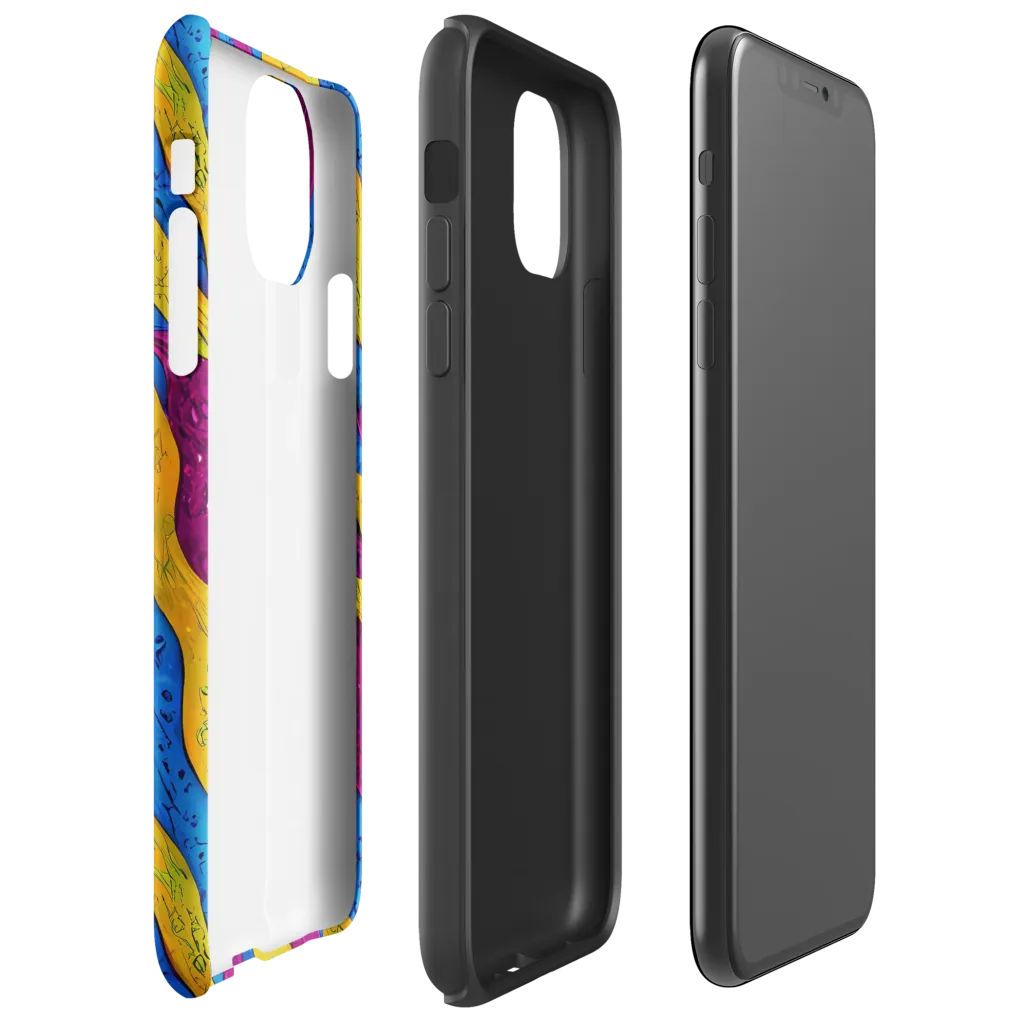 Luminous Snare on Tough Case for iPhone® — Right