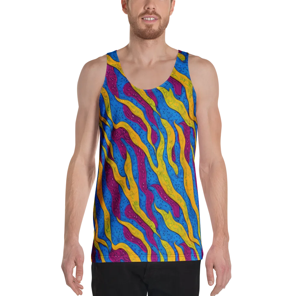 Luminous Snare on Men's Tank Top — Front