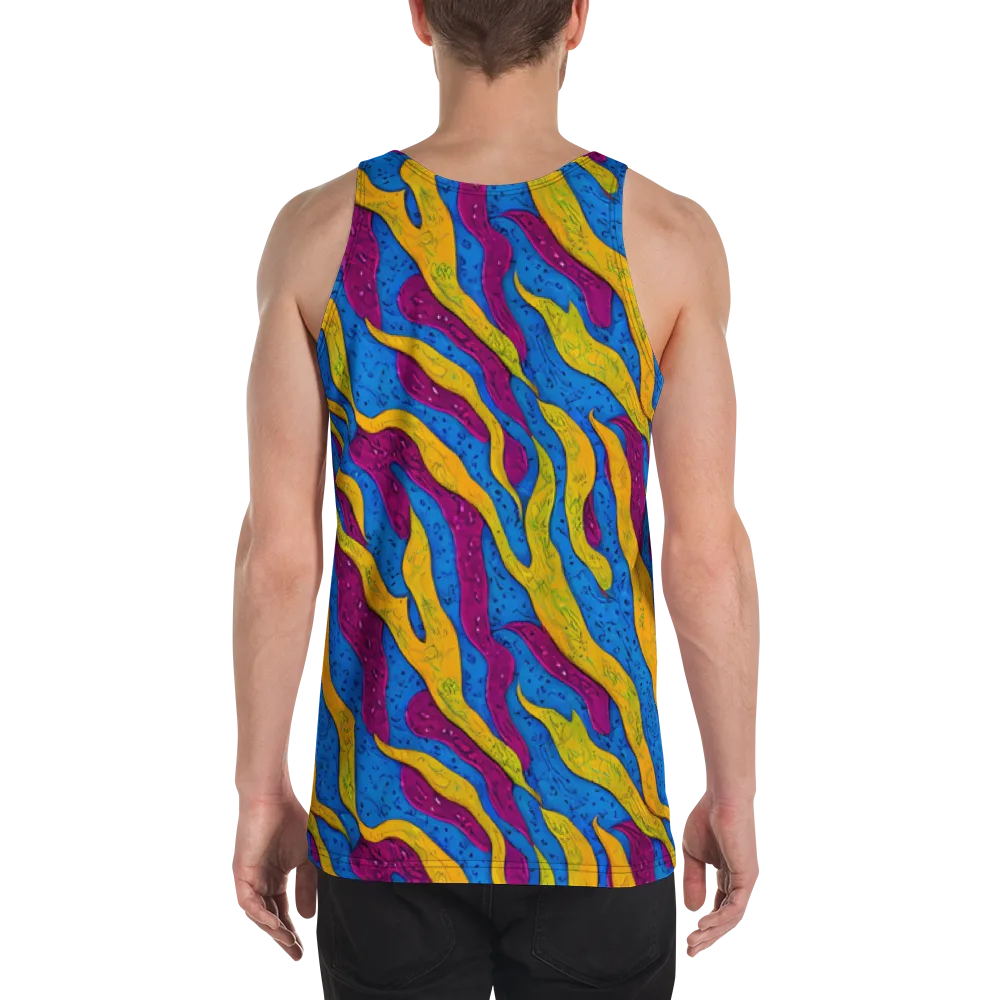 Luminous Snare on Men's Tank Top — Back