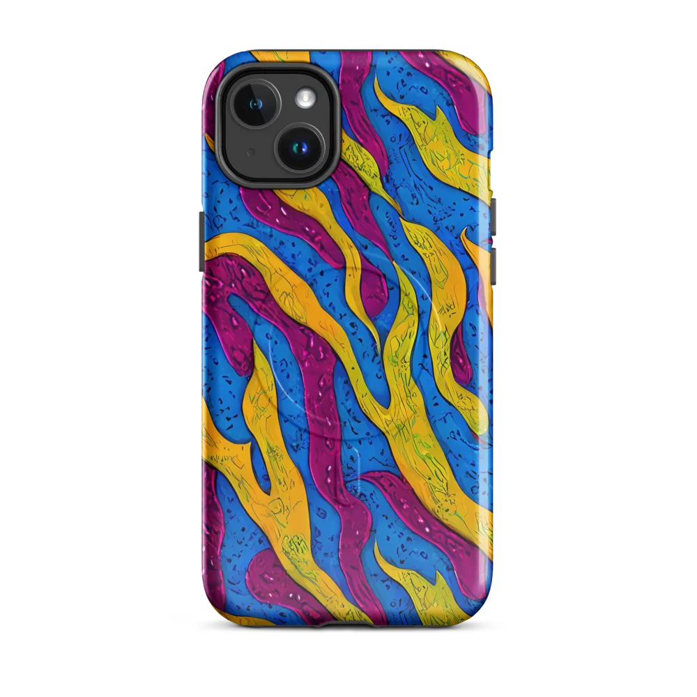 Luminous Snare on MagSafe Tough Case for iPhone® — Front