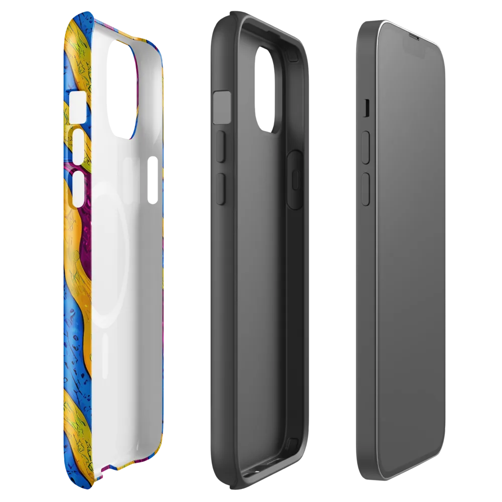 Luminous Snare on MagSafe Tough Case for iPhone® — Front