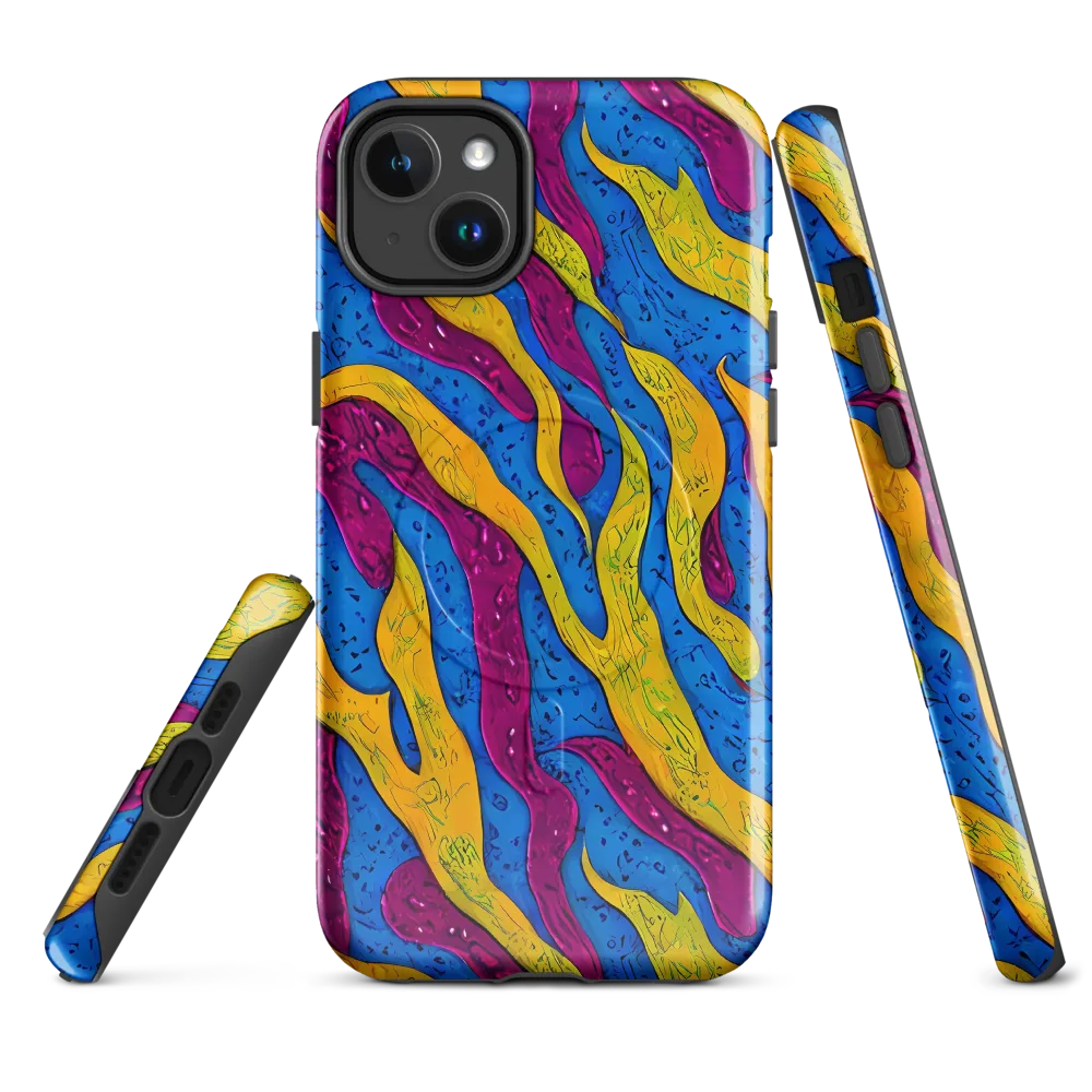 Luminous Snare on MagSafe Tough Case for iPhone® — Front
