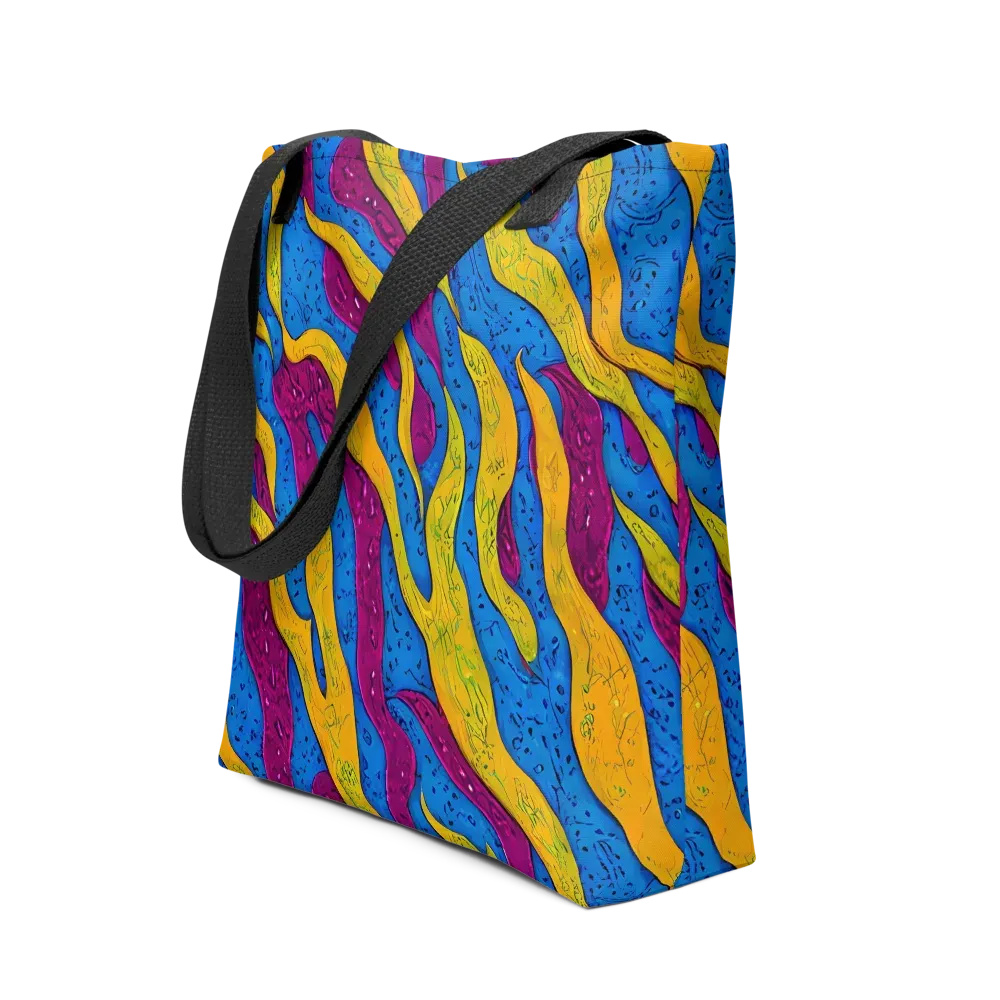 Luminous Snare on Tote Bag — Front
