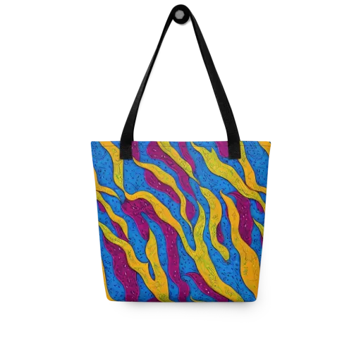 Luminous Snare on a Tote Bag