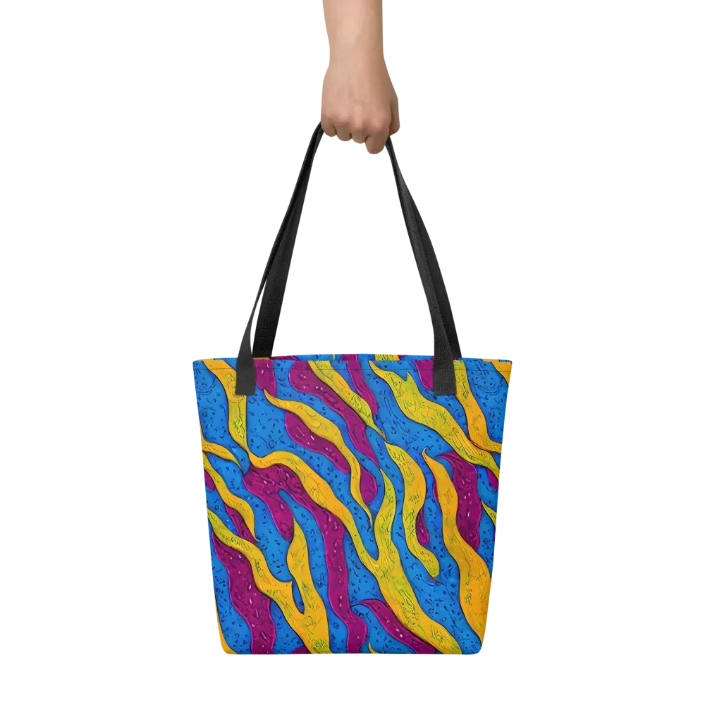 Luminous Snare on Tote Bag — Front