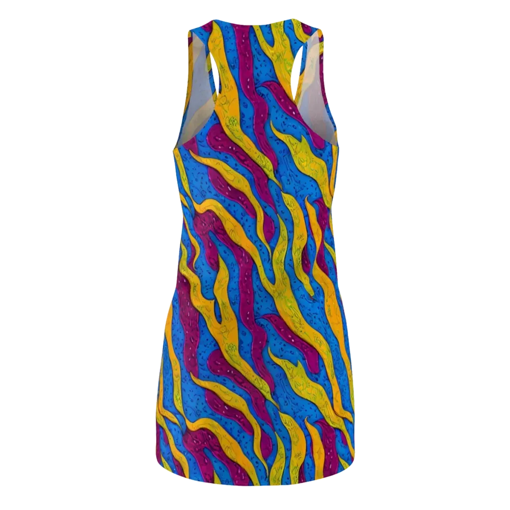 Luminous Snare on Racerback Dress — Back