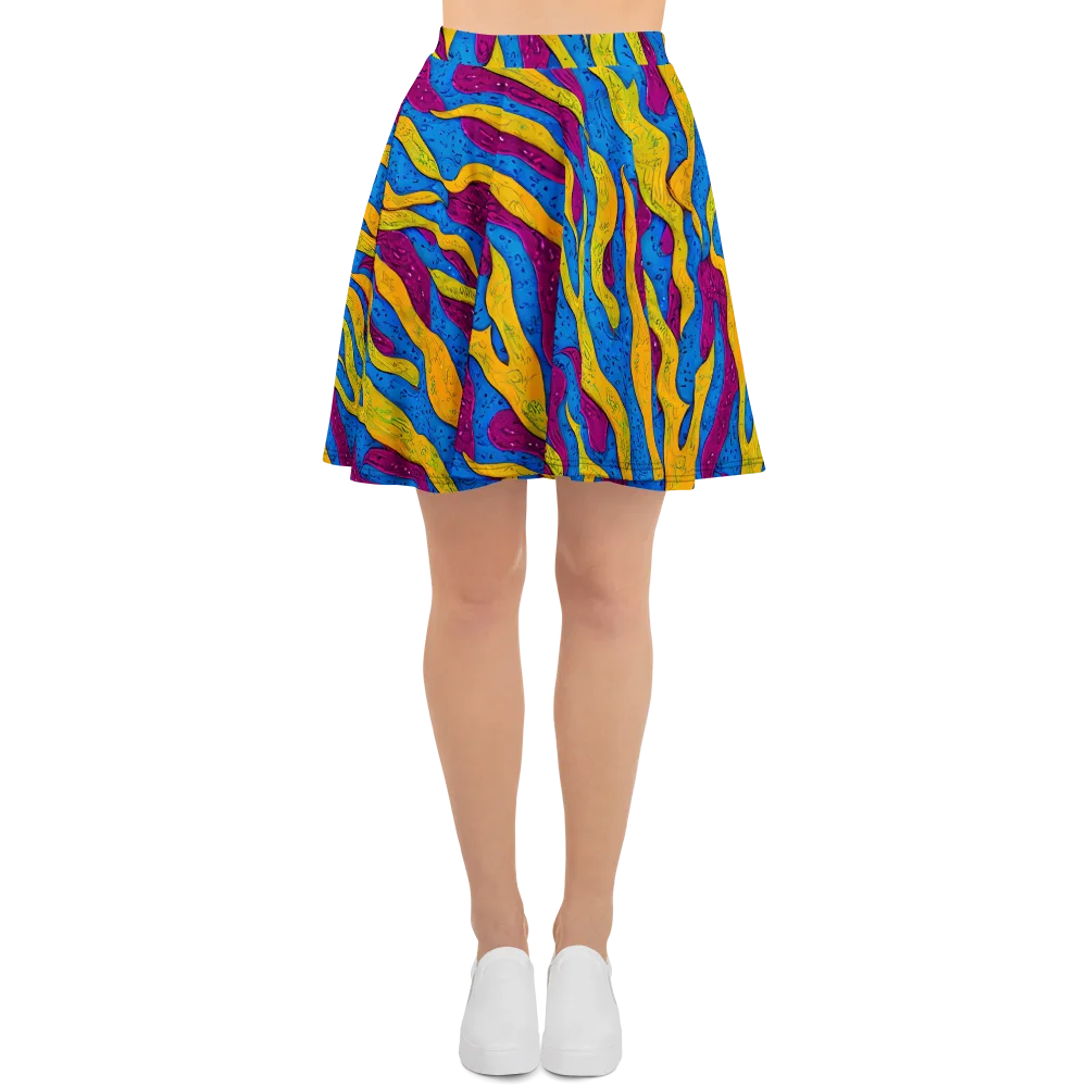 Luminous Snare on Skater Skirt — Front