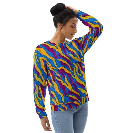 Luminous Snare on a Sweatshirt