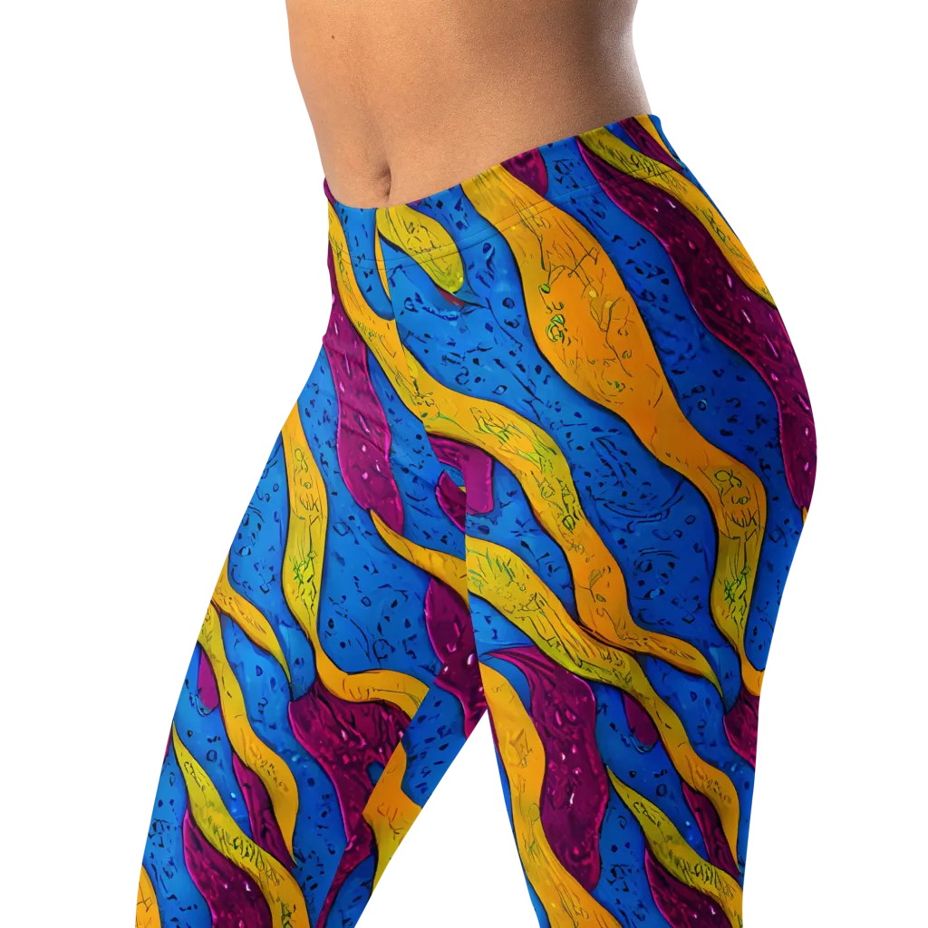 Luminous Snare on Leggings — Left Front