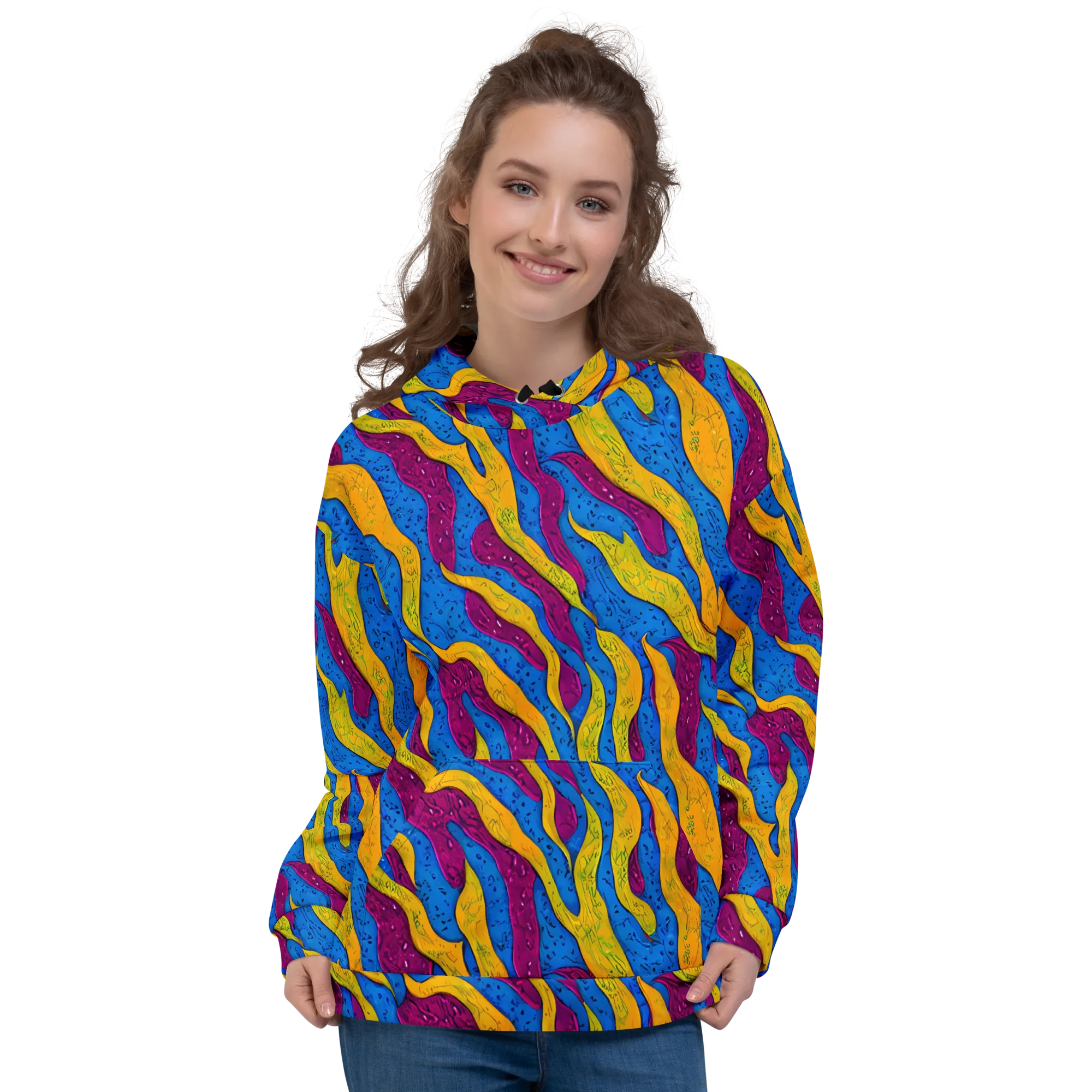 Luminous Snare on Hoodie — Front