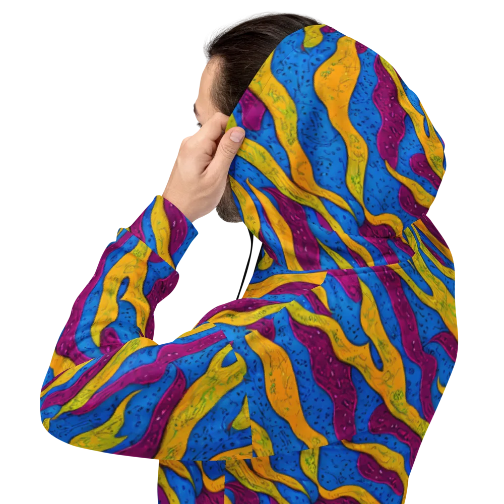 Luminous Snare on Hoodie — Back