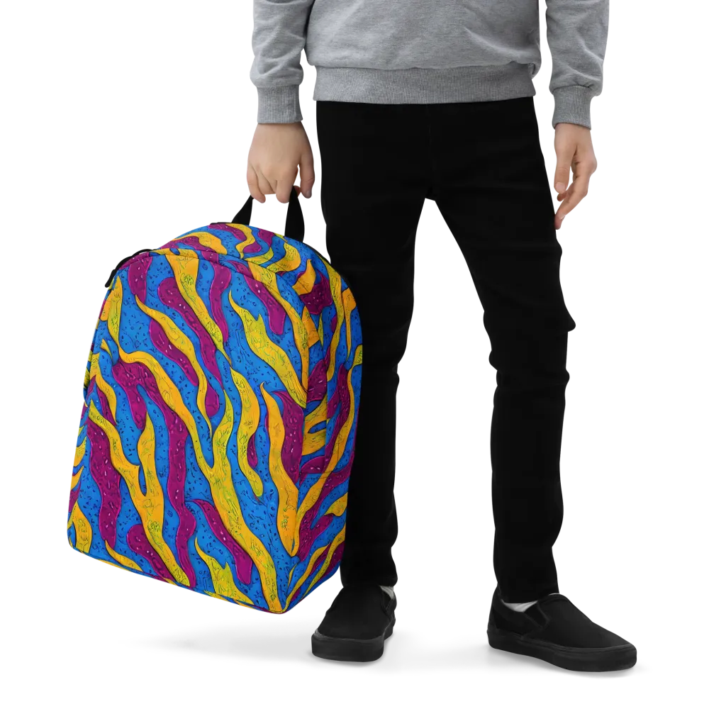 Luminous Snare on Minimalist Backpack — Zoomed-in