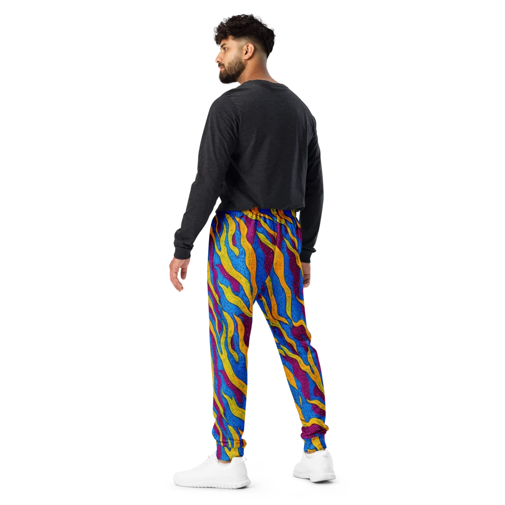 Luminous Snare on Men's Joggers — Back