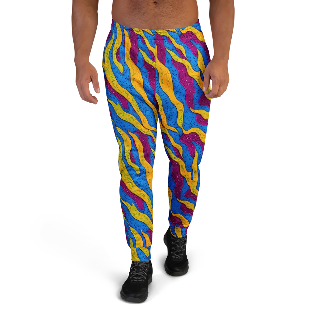 Luminous Snare on Men's Joggers — Front