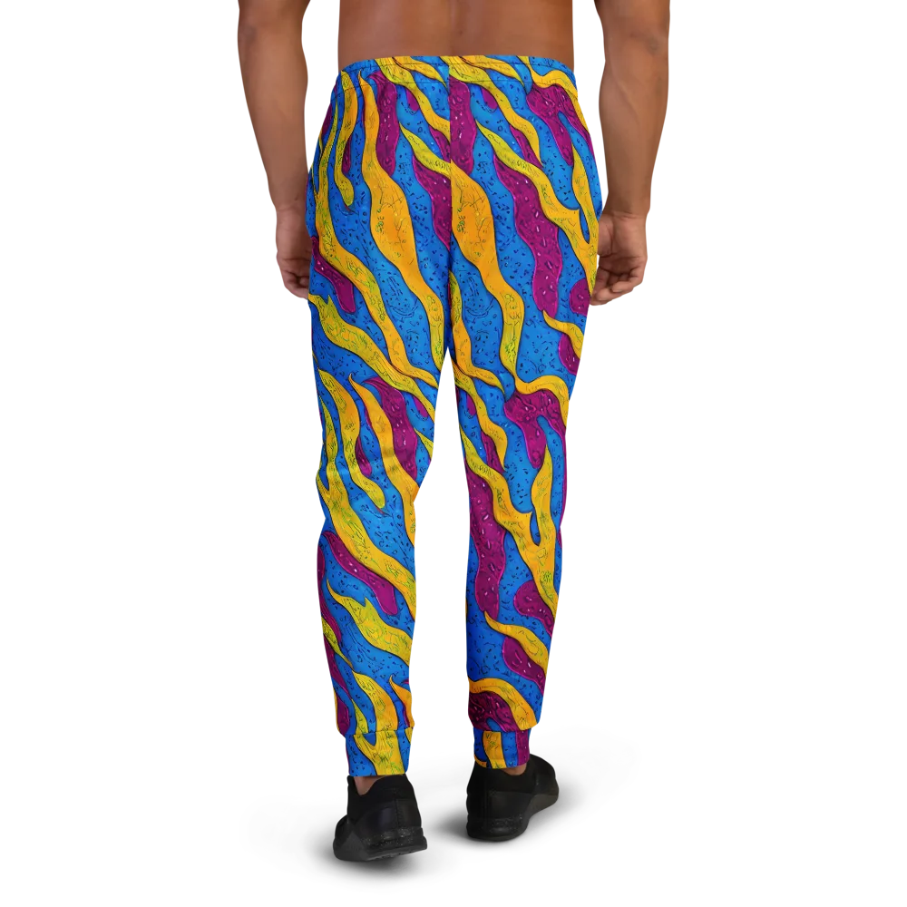 Luminous Snare on Men's Joggers — Back
