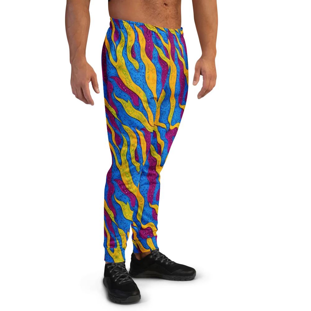 Luminous Snare on Men's Joggers — Right