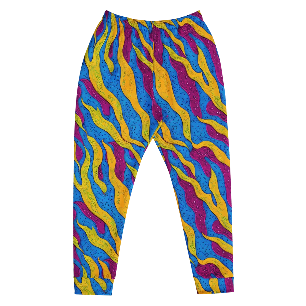 Luminous Snare on Men's Joggers — Front