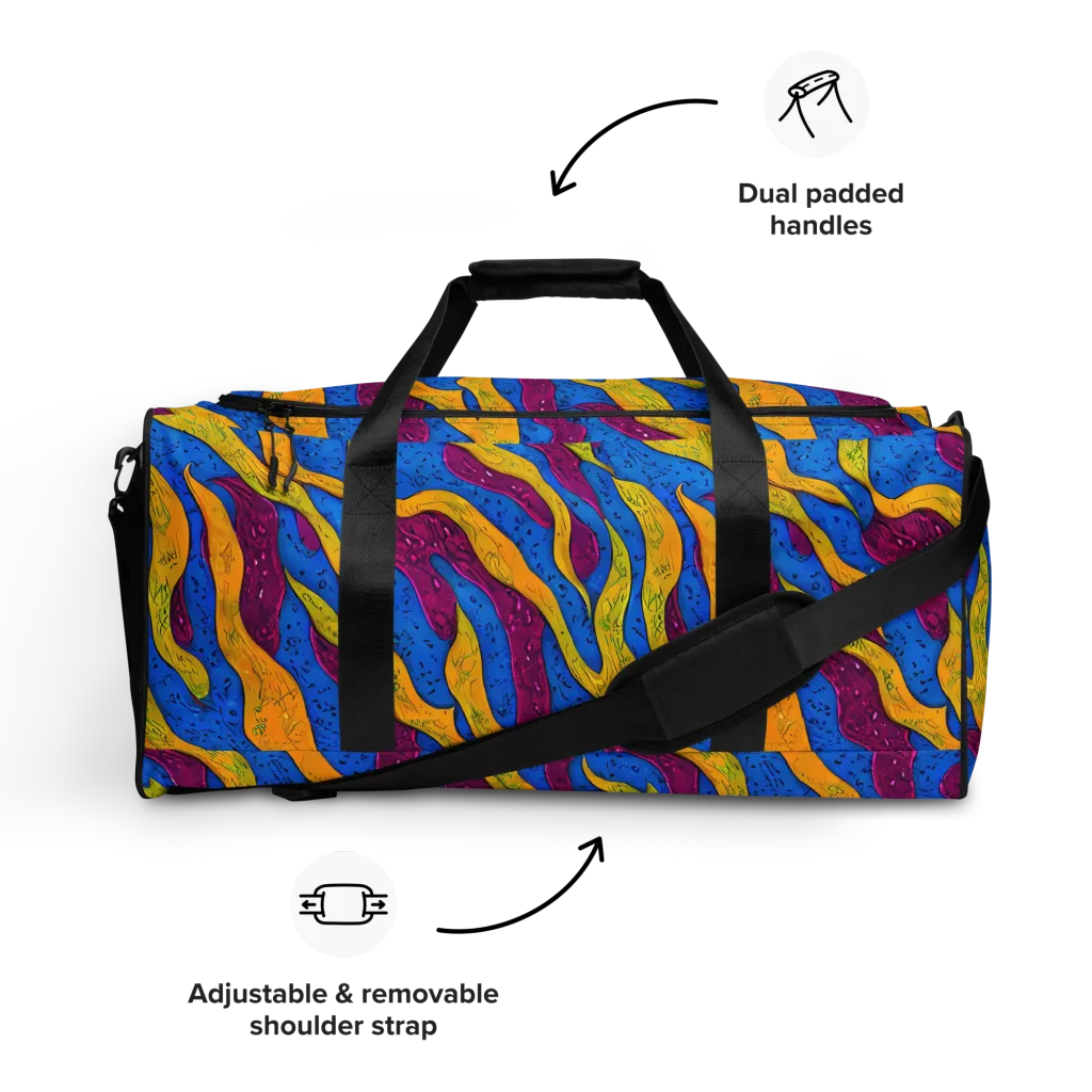 Luminous Snare on Duffle Bag — Front