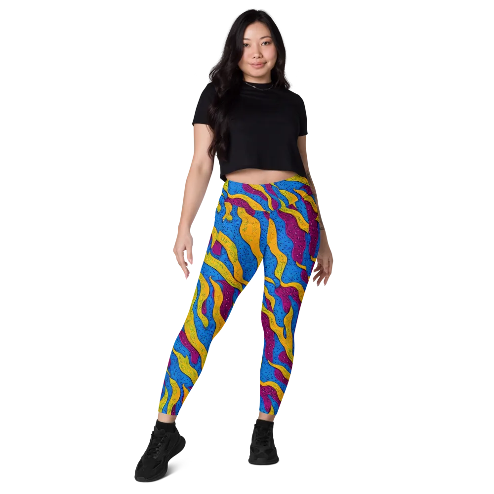 Luminous Snare on Leggings with Pockets — Front