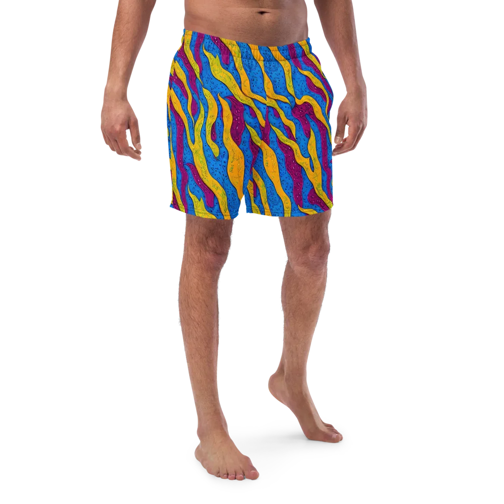 Luminous Snare on Swim Trunks — Front