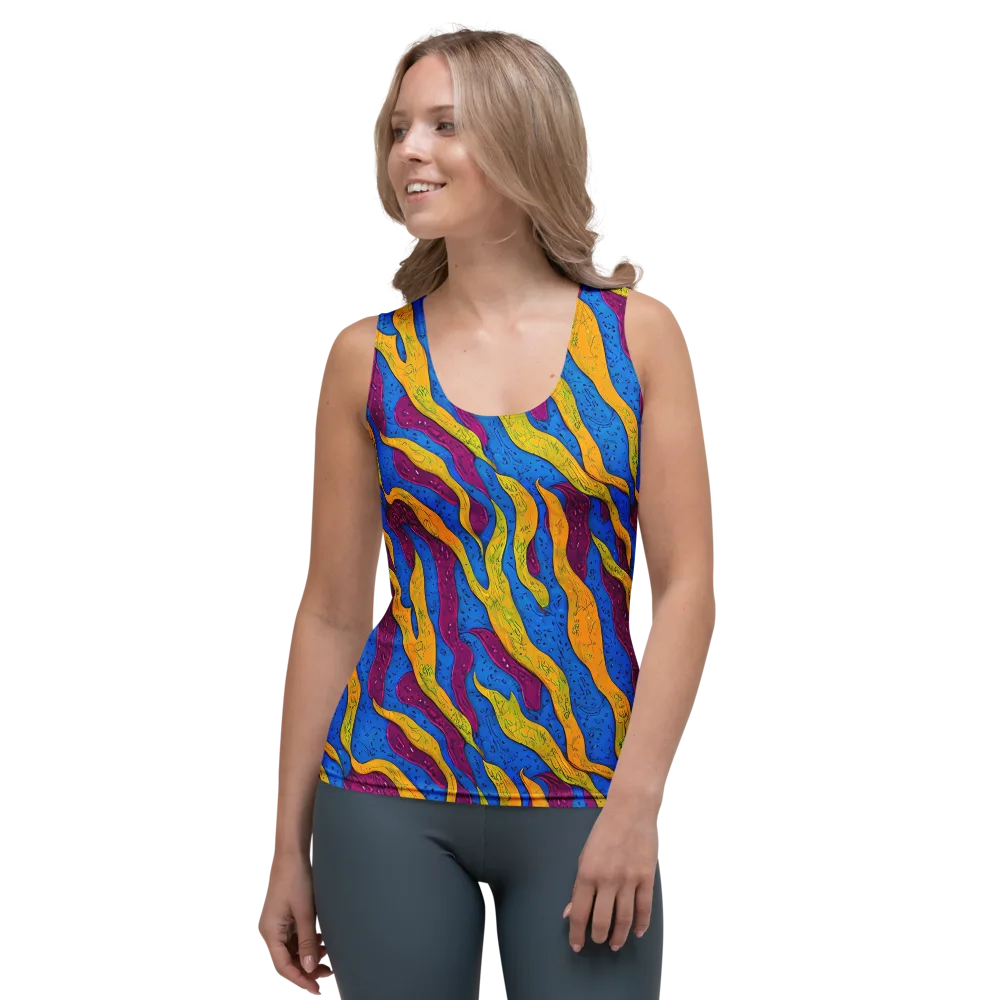 Luminous Snare on Women's Tank Top — Front