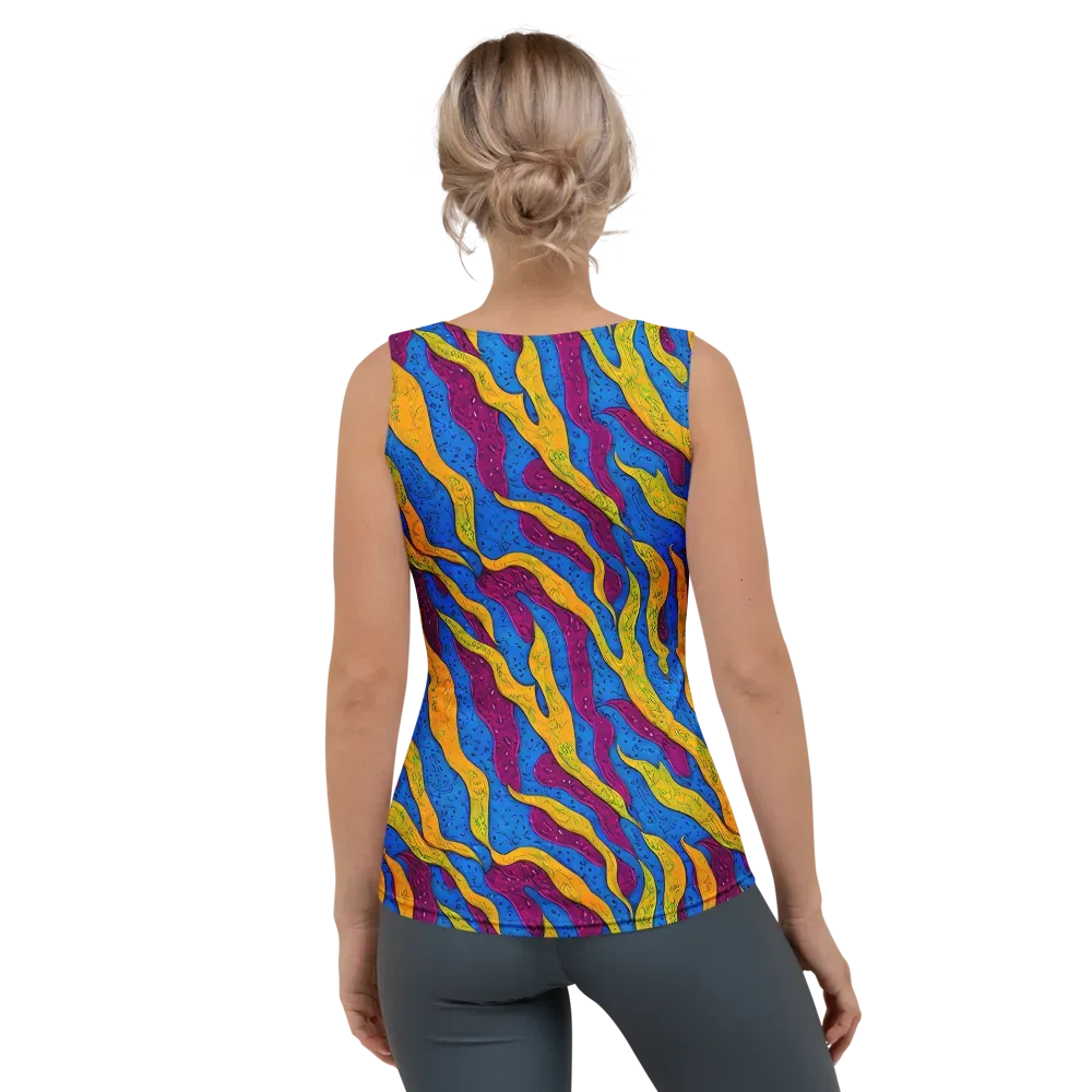 Luminous Snare on Women's Tank Top — Back