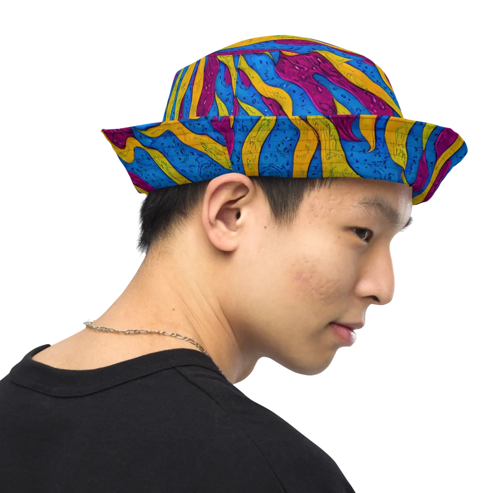 Luminous Snare on Reversible Bucket Hat — Right Outside