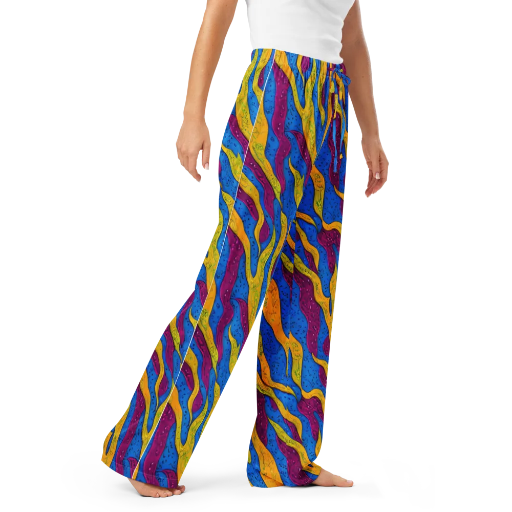 Luminous Snare on Women's Pajama Pants — Right Front