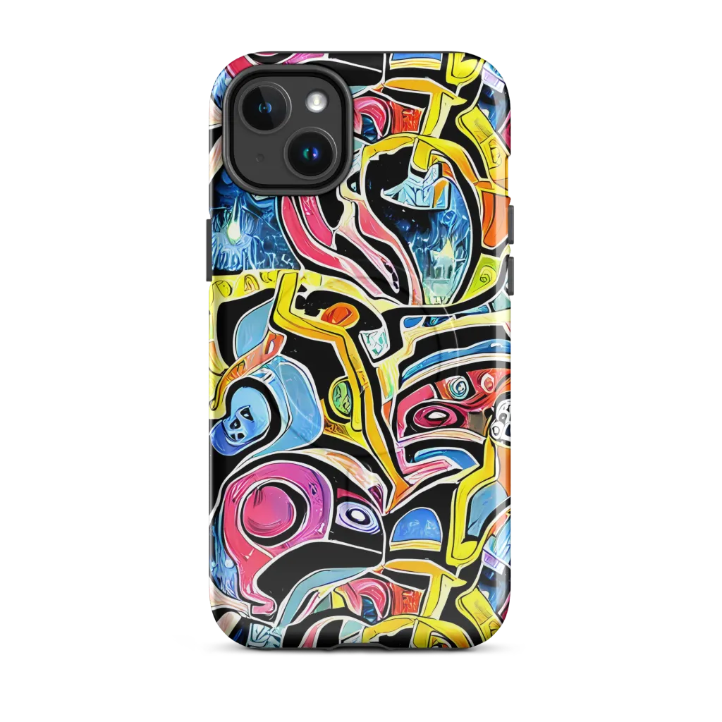 Blacklight Carnival on MagSafe Tough Case for iPhone® — Front