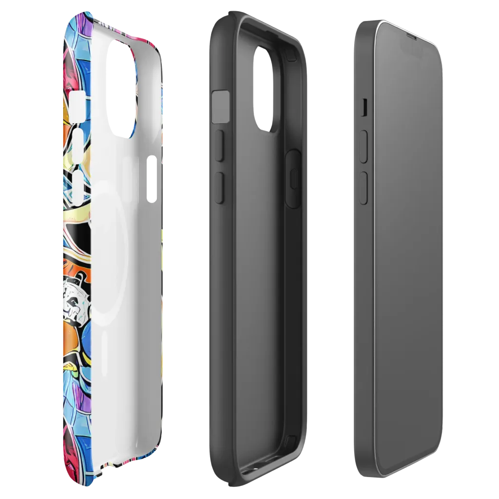 Blacklight Carnival on MagSafe Tough Case for iPhone® — Front