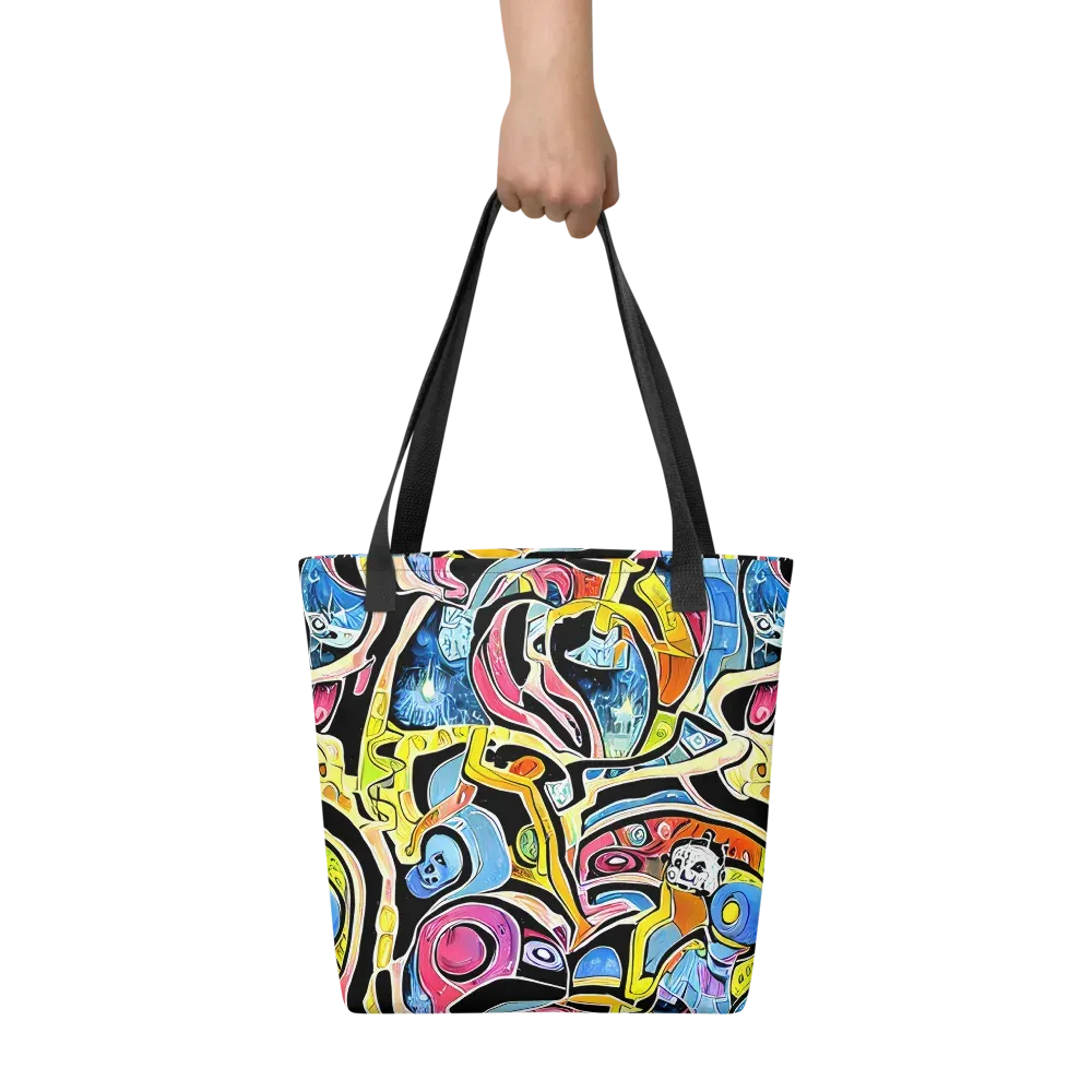Blacklight Carnival on Tote Bag — Front