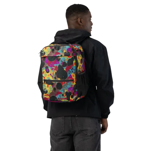 Black Hole Bonbons on a Utility Backpack