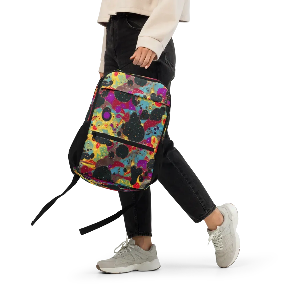 Black Hole Bonbons on Utility Backpack — Front