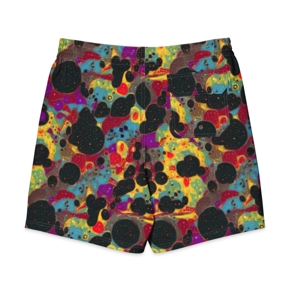 Black Hole Bonbons on Men's Board Shorts — Back