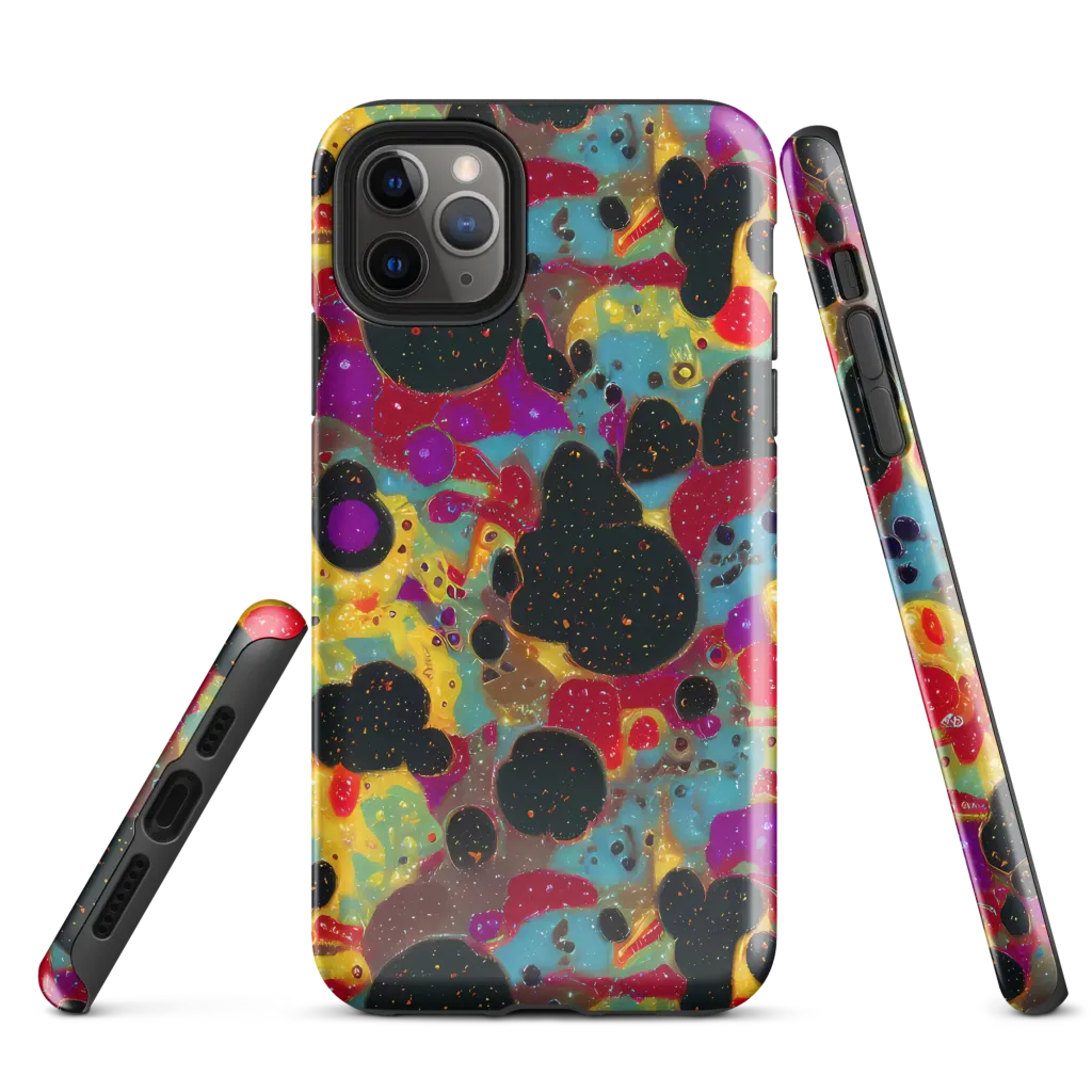 Black Hole Bonbons on Tough Case for iPhone® — Front