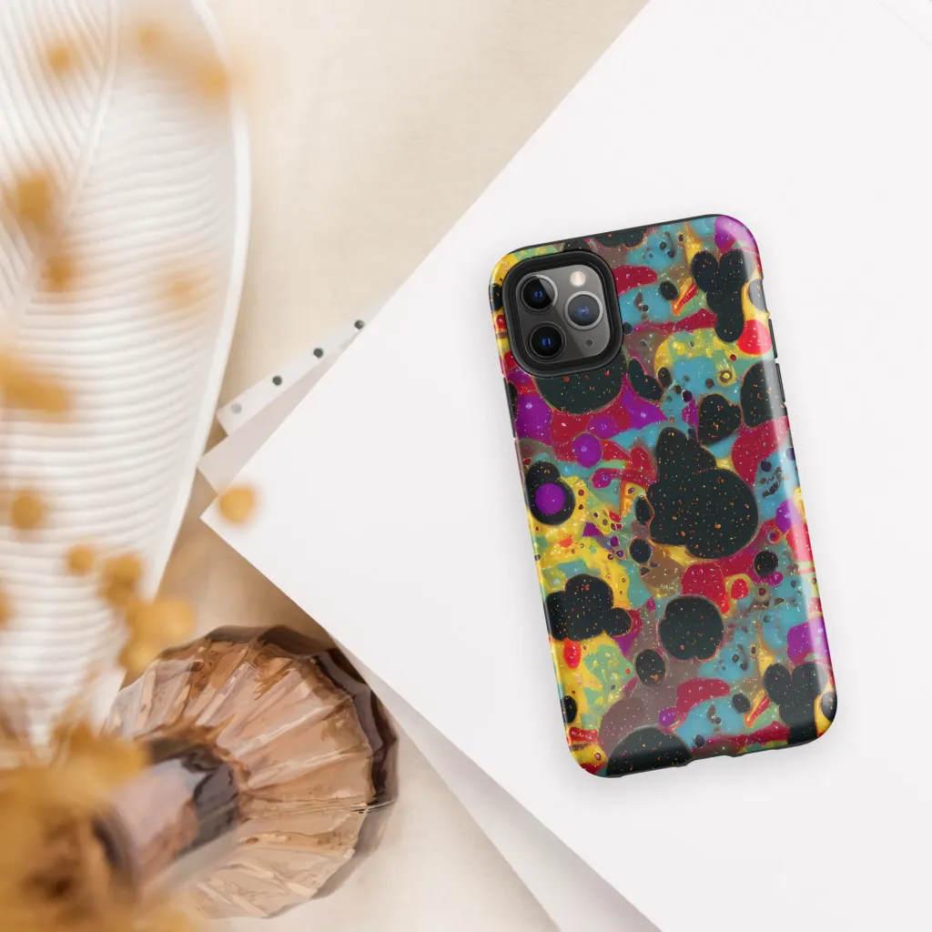 Black Hole Bonbons on Tough Case for iPhone® — Front