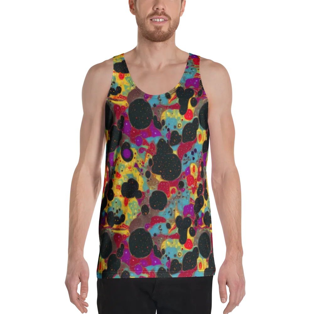 Black Hole Bonbons on Men's Tank Top — Front