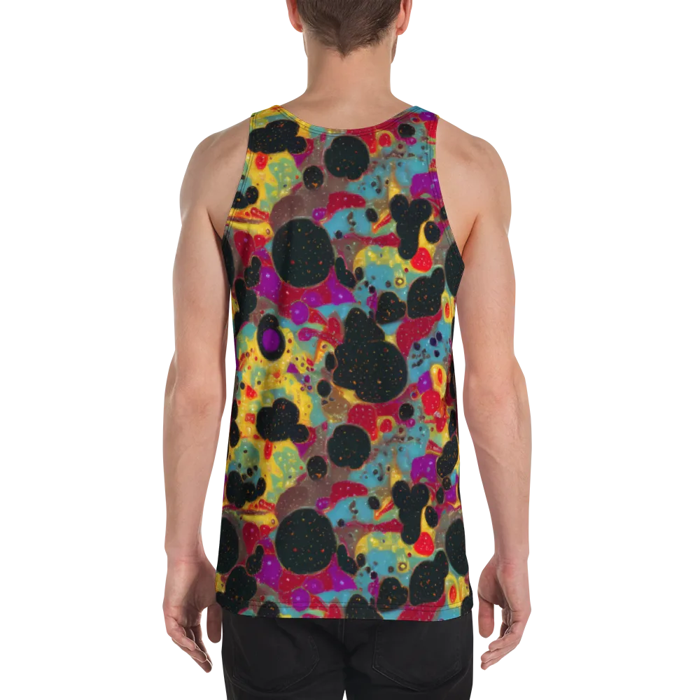 Black Hole Bonbons on Men's Tank Top — Back