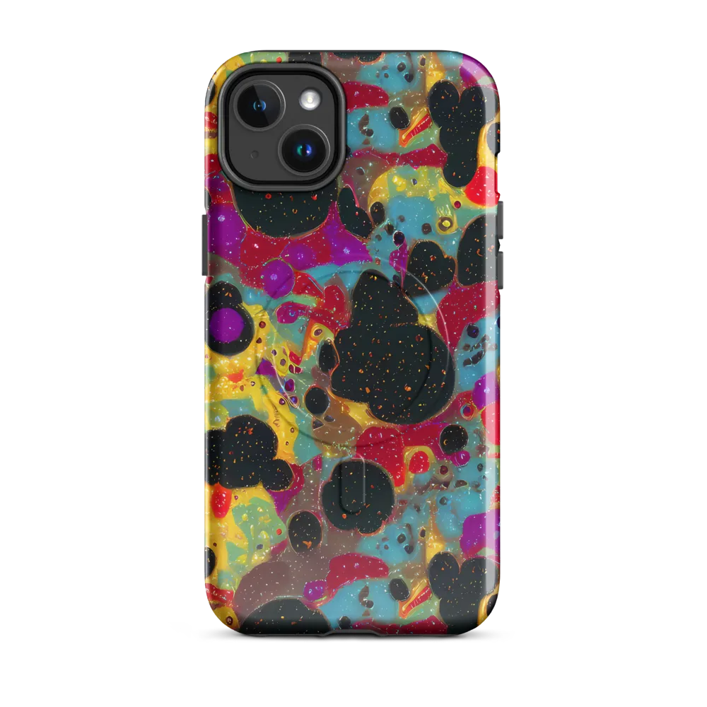 Black Hole Bonbons on MagSafe Tough Case for iPhone® — Front