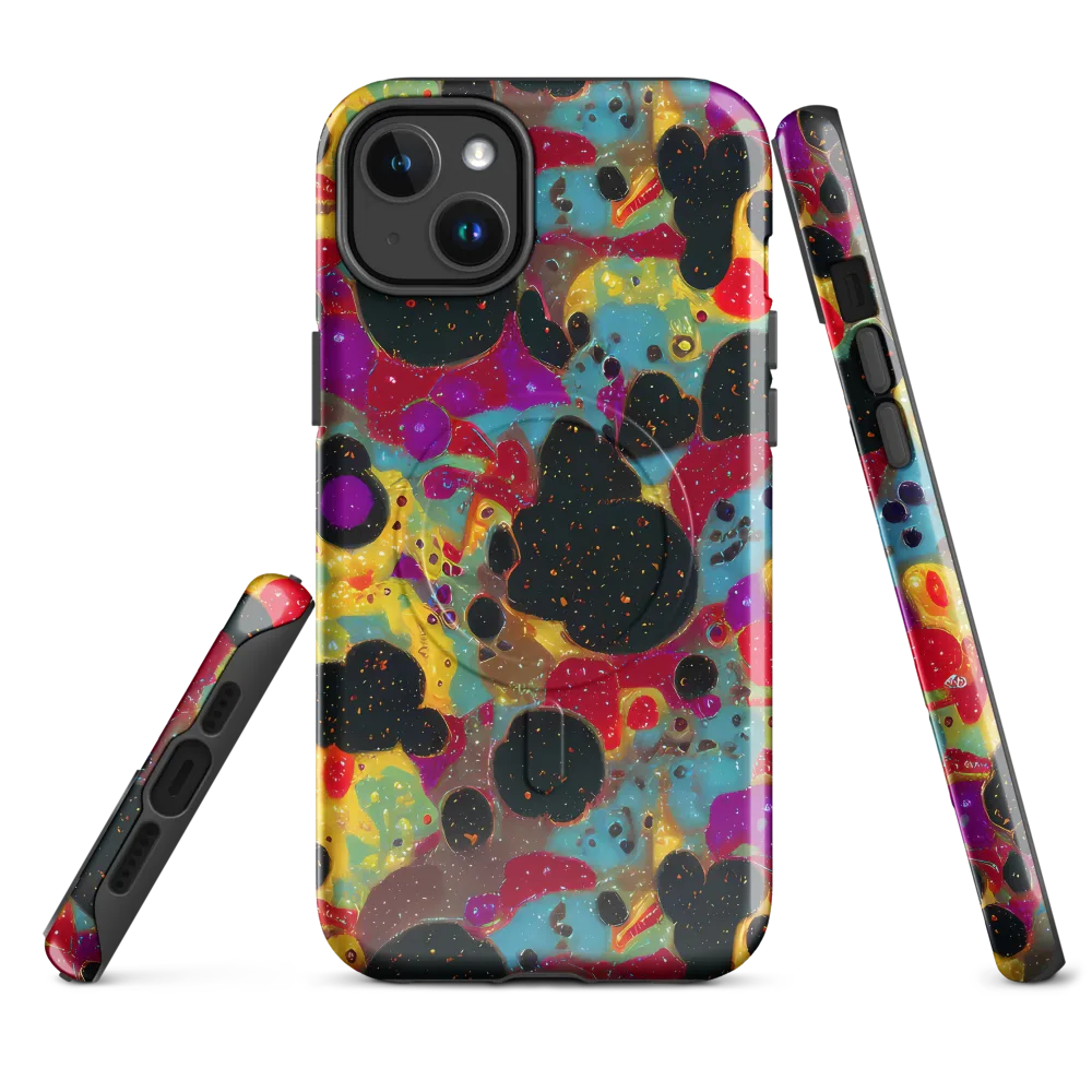 Black Hole Bonbons on MagSafe Tough Case for iPhone® — Front